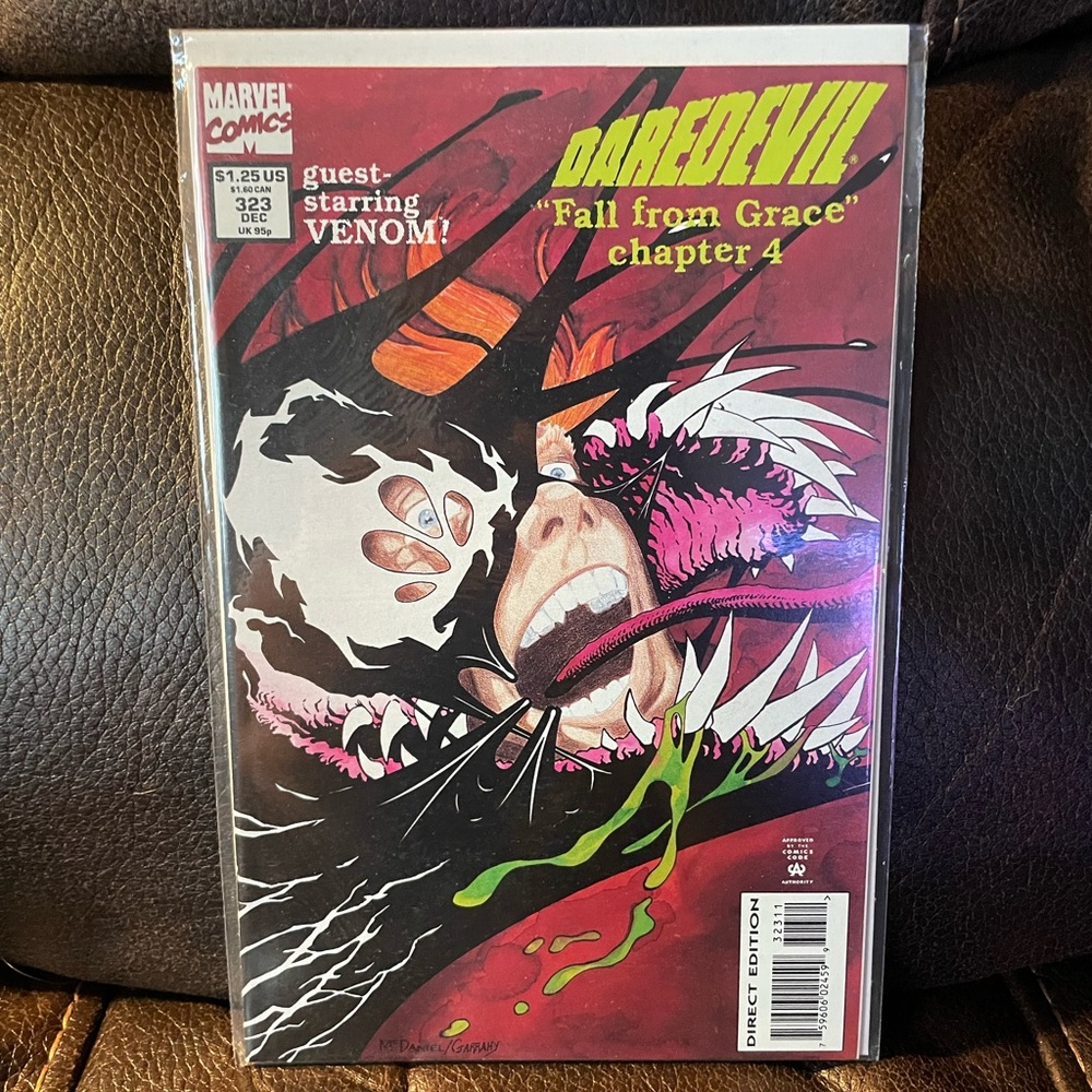 Daredevil Fall From Grace Chpt 4 Dec 323 Marvel Comic Book